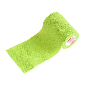 Elastic 7.5 cm Width Non-woven Sports Self Adheres Bandage First Aid Wrap Tape Gauze Roll Suit for wrist, Finger, Leg, knee, Ankle etc