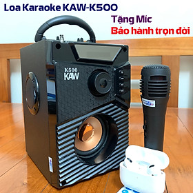 Loa bluetooth karaoke Công Suất Lớn Haoyes A300, Dòng sản phẩm loa di động + Tặng kèm micro hát mọi lúc mọi nơi | Hàng chính hãng