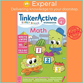 Sách - TinkerActive Early Skills Math Workbook Ages 4+ by Gustavo Almeida (UK edition, paperback)