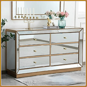 Mua Tủ 6 ngăn kéo Tundo kiểu gương 184 x 52 x 93 cm