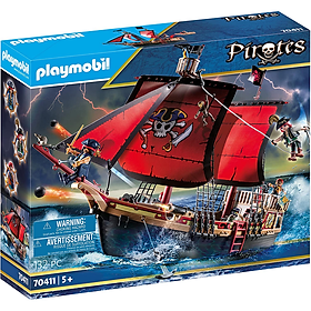 Đồ chơi mô hình Playmobil Tàu hải tặc Skull