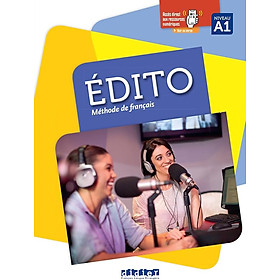 Sách học tiếng Pháp EDITO A1 - EDITION 2015-2018 - LIVRE + DIDIERFLE.APP