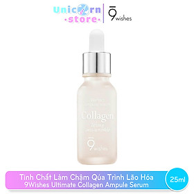 Tinh Chất Dưỡng Da và Làm Chậm Qúa Trình Lão Hóa 9Wishes Ultimate Collagen Ampule Serum 25mL