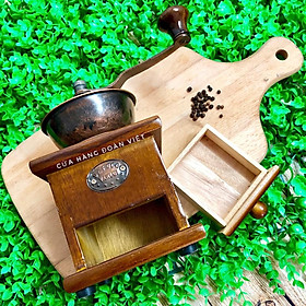 Cối Xay Tiêu, Xay Cà Phê Bằng Gỗ - Kiểu Cổ Điển