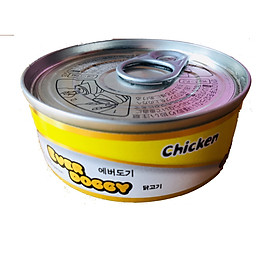 Đồ thưởng cho chó - Pate EverDoggy Hàn Quốc vị gà cho chó (lon 100gr)