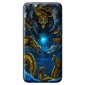 Ốp lưng cho Oppo F1s RỒNG VÀNG 1 - Hàng chính hãng