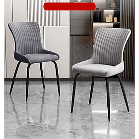 Mua Ghế Ăn Hiện đại Bọc Nỉ cao cấp Chân kim loại bền đẹp - Ghế bàn trang Điểm đa năng sang trọng GNK005 Giao màu ngẫu nhiên