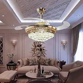 Mua Đèn quạt trần đồng cao cấp DQ8006