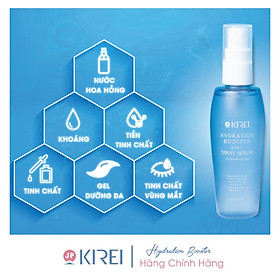 Tinh Chất Cấp Ẩm Dạng Xịt 6 trong 1 Kirei JP - Hydration Booster 6in1 Spray Serum 100ml