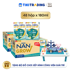 Bộ 2 Thùng 24 hộp Sữa pha sẵn Nestlé NANGROW sữa mát công thức từ Thụy Sĩ 6(4 x 180ml) - (Bé từ 1 tuổi)