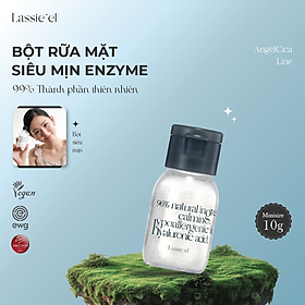 Bột rửa mặt chống lão hoá enzyme Lassie'el Hàn Quốc 10g - Sạch sâu, ẩm mịn, chống lão hoá