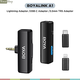 BOYALINK / BOYALINK A1 - Micro Cài Áo Không Dây 2.4GHz Cho IOS, Android, Máy Ảnh, Phạm Vi Thu 100m - Hàng chính hãng
