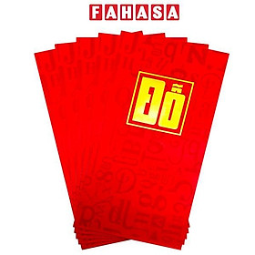 Bộ 5 Bao Lì Xì Tết Bính Ngọ 2026 - Futurebook L389 - Họ Đỗ