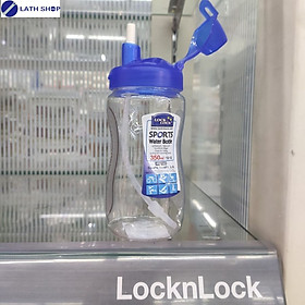 Bình Nước Lock&Lock Chất Liệu Nhựa PC Có Ống Hút - 350ml HPP708T