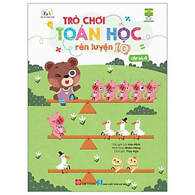 Trò Chơi Toán Học Rèn Luyện IQ - Cấp Độ 4 (Dành Cho Trẻ Từ 3-9 Tuổi)