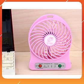 Mua Quạt 3 Tốc Độ Mini Dùng Pin Sạc Tặng Kèm Pin Và Cáp Sạc (MSP DGD2739)