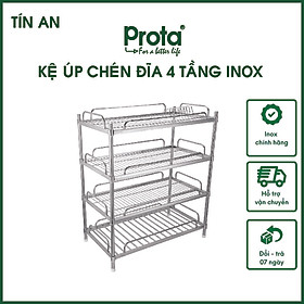 Kệ Úp Chén 4 Tầng Lắp Ráp Prota PT958