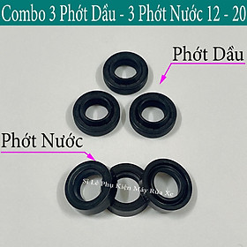 Mua BỘ 6 PHỚT MÁY RỬA XE MINI CAO ÁP DÙNG PHỚT 12-20