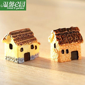 Tiểu cảnh - Nhà Nông Thôn Bằng Nhựa, Làm Tiểu Cảnh - trang trí terrarium / decord mô hình