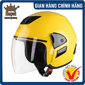 Nón bảo hiểm Royal M01 - Có kính- Hàng chính hãng - Bảo hành 12 tháng