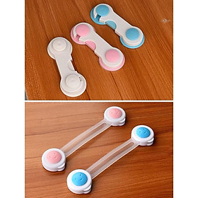Mua SALEKhóa cửa tủ lạnh mini.Móc khóa gài tủ đựng quần áo  tủ nhựa  tủ giày gỗ  ngăn kéo. lò vi sóng AN TOÀN