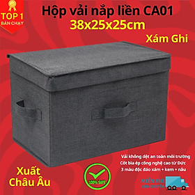 Hộp Đựng Đồ Đa Năng Quần Áo Chăn Màn – Túi Vải Đựng Phong Cách Thụy Điển Sang Trọng, Lịch Sự – Chính hãng D Danido