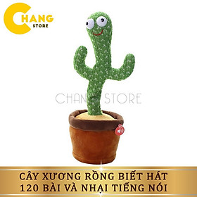 Cây Xương Rồng Nhồi Bông Có Nhạc Biết Nhảy Biết Múa Nhại Tiếng 120 Bài Hát