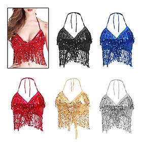 5 Pack Latin Indian Belly Dance Costume Outfits Bra Tops  Halter Top
