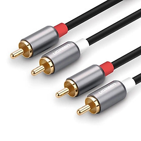 Mua Ugreen UG40931AV146TK 0.5M Đen Cáp âm thanh Bông sen 2 ra 2 dương - HÀNG CHÍNH HÃNG