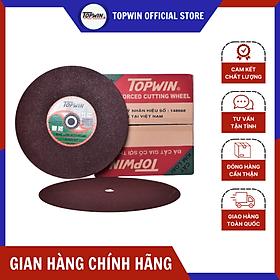 Mua (10 Viên) Đá Cắt Sắt TOPWIN 400x3x25.4mm Có Độ Sắc Cao Và Bền  Cắt Không Bụi  Ít Hao Mòn | TOPWIN Official Store