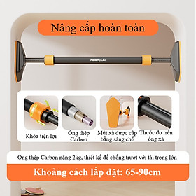 Xà đơn treo tường FED-DG 002 – Thép carbon 1.5mm