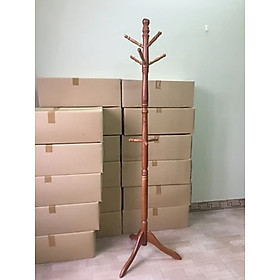 Mua CÂY TREO QUẦN ÁO 205TC GỖ CAO SU 100% - STANDING HANGER WOOD NATURAL