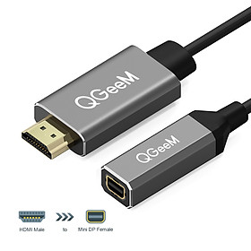 Cáp chuyển đổi HDMI 4K x 2K male sang Mini DisplayPort female QGeeM-Hàng Chính Hãng