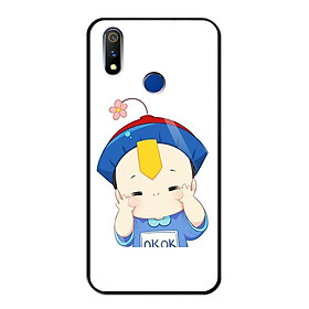 Ốp Lưng Kính Cường Lực cho điện thoại Realme 3 Pro - 0367 7875 LITTLEBOY01 - Tiểu Cương Thi - Hàng Chính Hãng