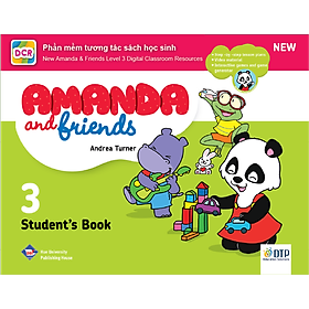 Hình ảnh sách [APP] New Amanda & Friends 3 - Ứng dụng phần mềm tương tác sách học sinh