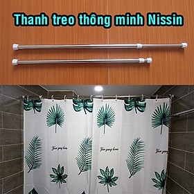 Mua size N4 (dài từ 1.4m ~ 1.7m) - Cây treo rèm Không Cần khoan tường  Thanh treo thông minh Nissin