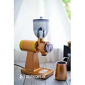 Mua MÁY XAY CÀ PHÊ AKIRAKOKI GRINDER SUPER M-520A ORANGE - Lưỡi thép được nhập từ Italy   Hàng chính hãng 