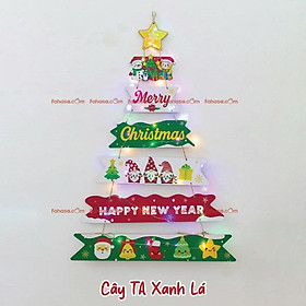 Cây Thông Gỗ - Trang Trí Giáng Sinh - Cây Tiếng Anh - Bách Mộc - Xanh Lá