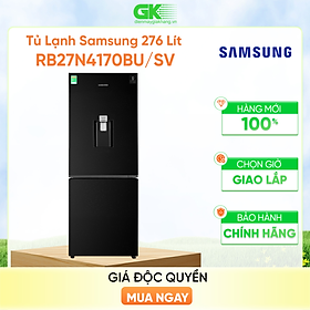 Tủ lạnh Samsung Inverter 276 lít RB27N4170BU/SV - HÀNG CHÍNH HÃNG