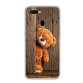 Ốp lưng dẻo Oppo A5S - 0136 TEDDY - Hàng Chính Hãng