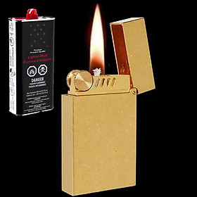 Combo Bật Lửa Xăng Đá K552 + Bình Xăng Thơm Chuyên Dụng Cho Bật Lửa (Màu Ngẫu Nhiên)