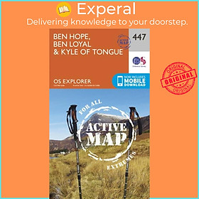 Sách - Ben Hope, Ben Loyal and Kyle of Tongue by Ordnance Survey (UK edition, paperback)