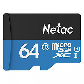 Thẻ nhớ Micro SD Chính Hãng Netac 64Gb Class10 -