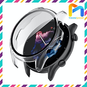 Ốp đồng hồ Amazfit GTR 3/ GTR 3 Pro - Chất PC + Kính cường lực (OCLR3)