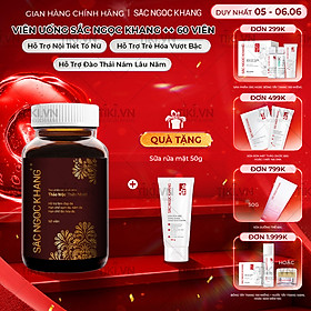 Viên Uống Sắc Ngọc Khang ++ chống lão hóa da, giảm nám, tàn nhang cao cấp (Hộp 60 Viên)