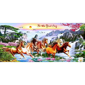 Mua Tranh thêu chữ thập mã đáo thành công LV3539 108 x 55 cm - chưa thêu