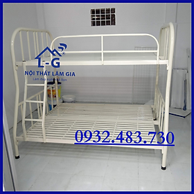 Mua Giường tầng lệch sắt tròn NTLG