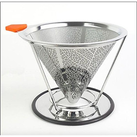 Mua Dụng cụ lọc cà phê 2 lớp có khung đỡ INOX304 - ShopToro - AsiaMart