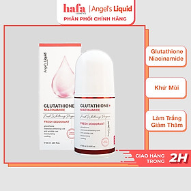 Lăn Khử Mùi, Dưỡng Trắng, Giảm Thâm Angel's Liquid Glutathione Fresh-Up Whitening Magic Deo Stick 60ml + Tặng Kèm 1 Băng Đô Tai Mèo ( Loại Ngẫu Nhiên)