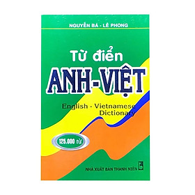 Từ điển Anh – Việt 125.000